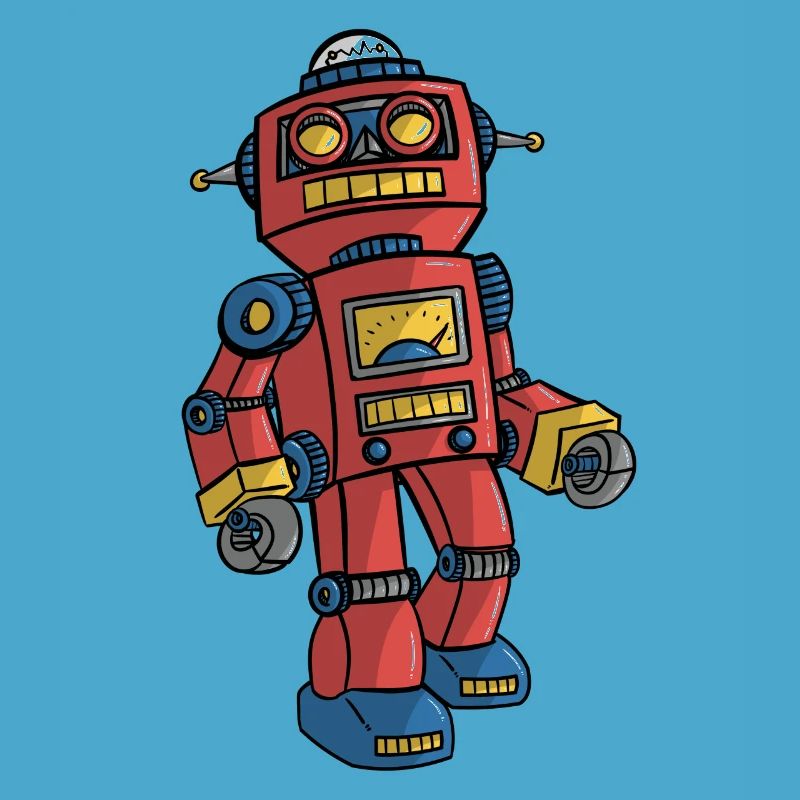 Roboter Sci-Fi Künstliche Intelligenz Bot Geschenk