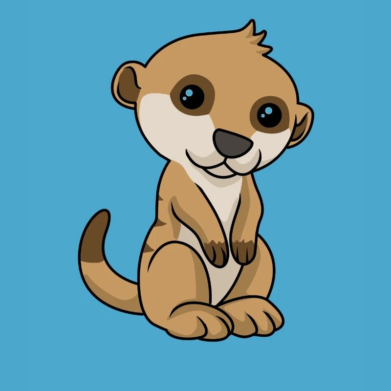 Suricate dessin animé suricate