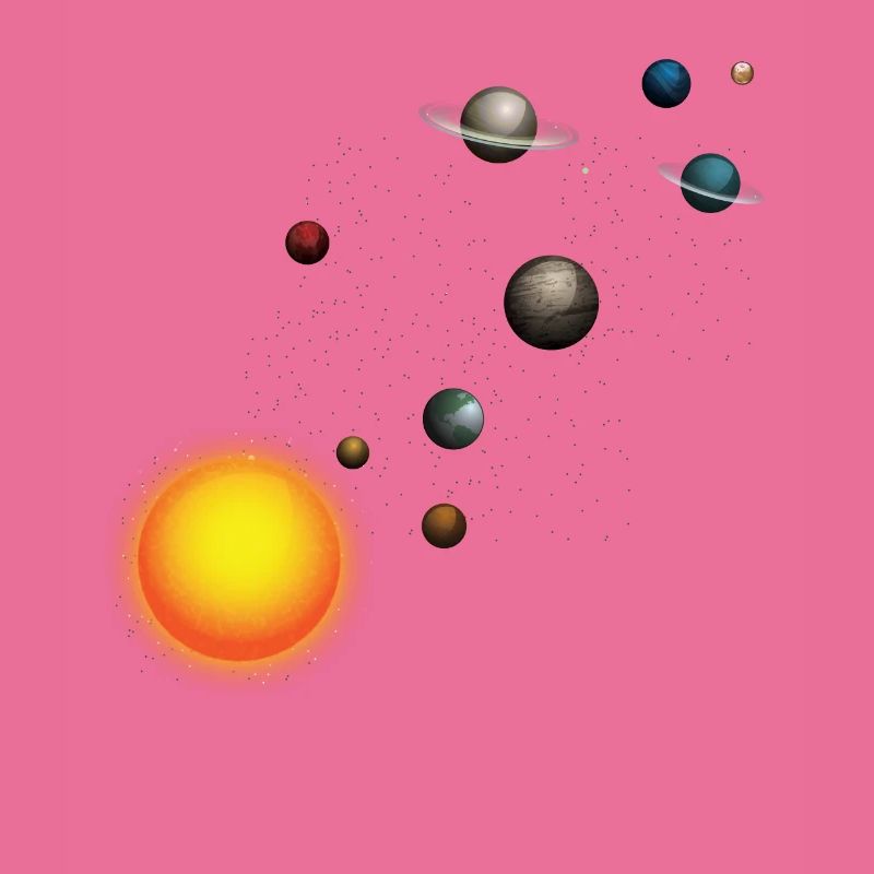 Solar System Space 8 Planets & Sun space lover Shi