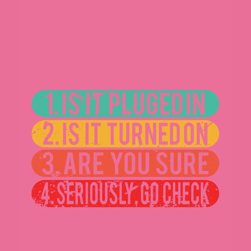 Lustiger technischer Support / Computer Techie Nerd Geschenk