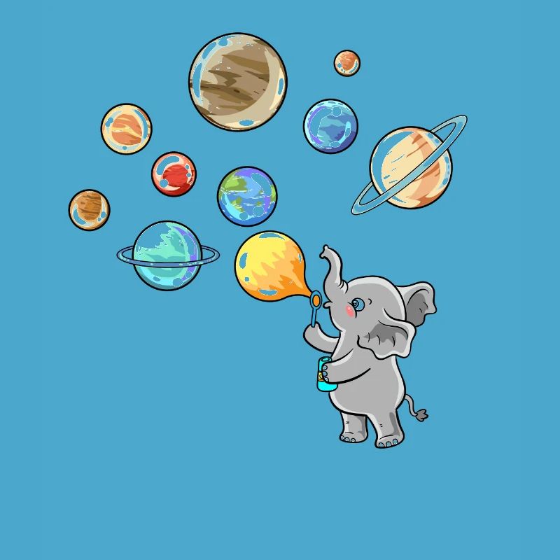 Solar System Planet Elephant Balloons