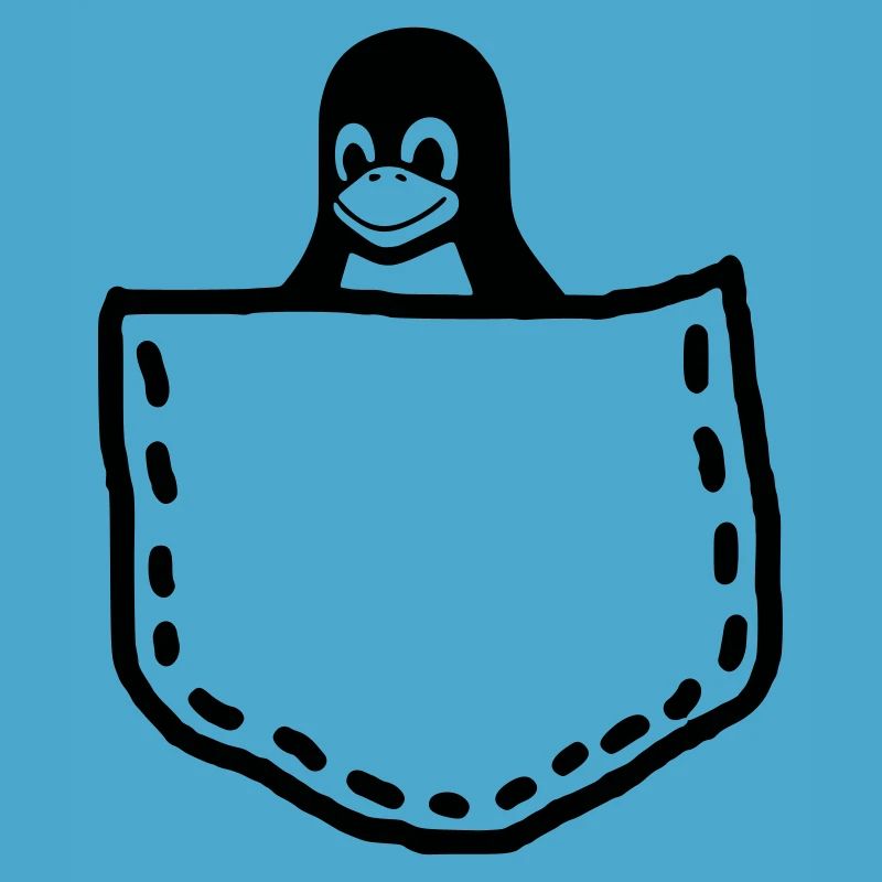LINUX TUX PINGUIN MASKOTTCHEN