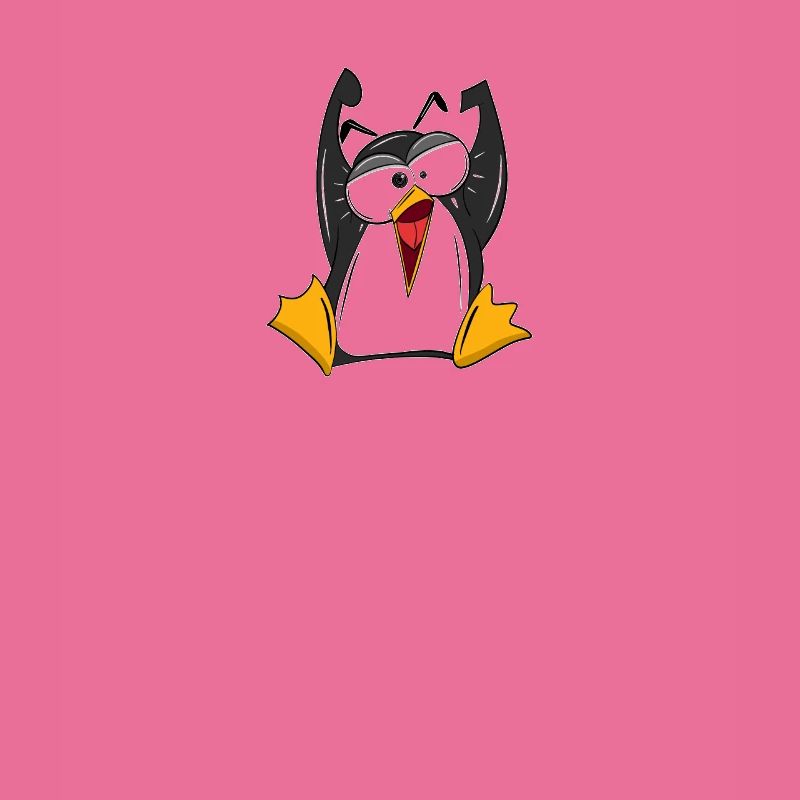 Linux SysAdmin Hacker Coder Penguin Computer Fix