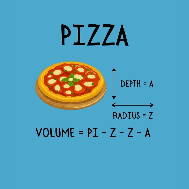 Pizza Math Pi Student Engineer Professor