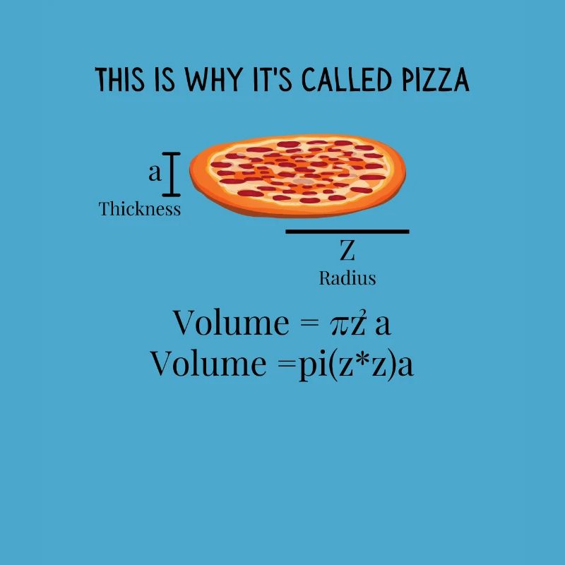 Pizza Math Pi Student Engineer Professor