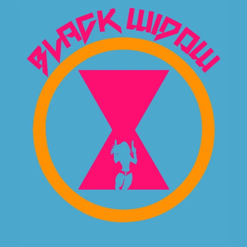 Black Widow Schwarze Witwe Spinne