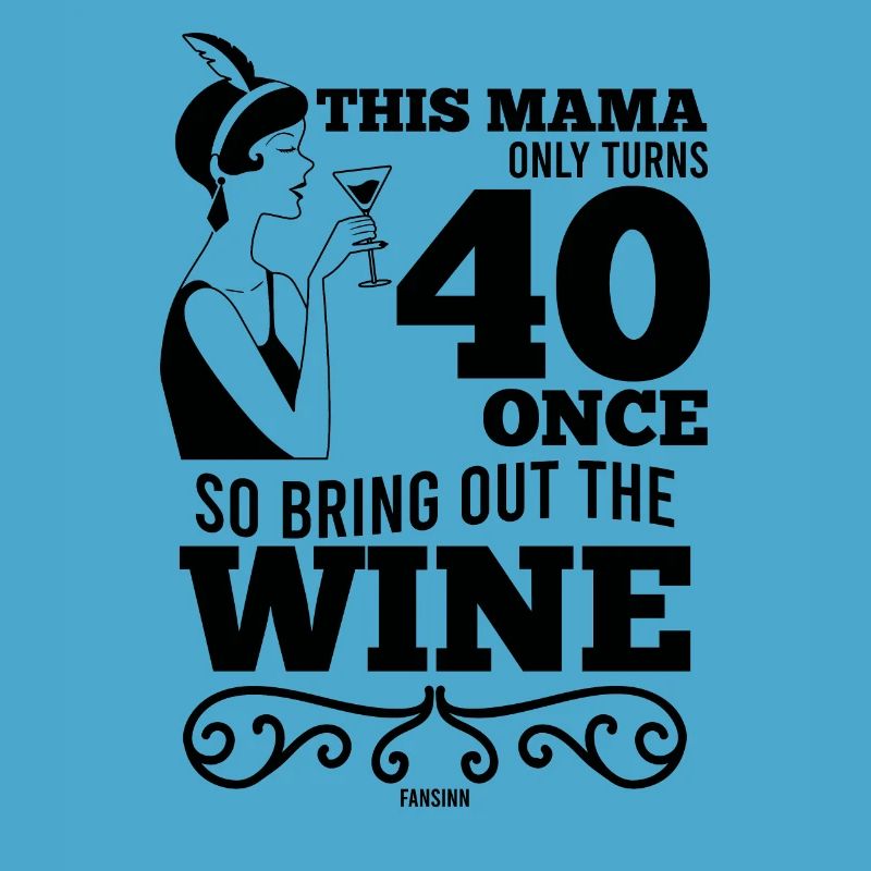 Mama wird 40 Jahre alt Geschenk