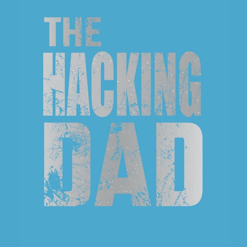 Le Hacking Dad Hacking Père Papa Code ordinateur