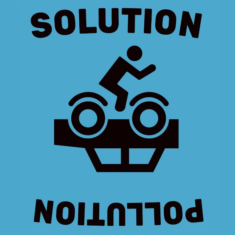 Bicycle Cycling - Solution - Pollution - Love