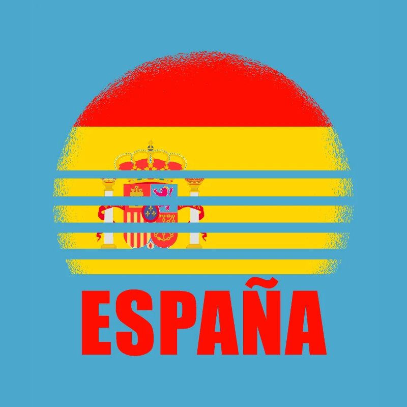 Spain Spanish Flag USA Mallorca Madrid Ameri