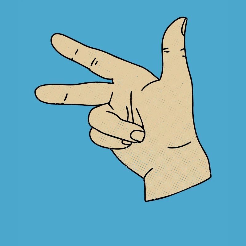 Three Finger Rule Physics Physicist Gift