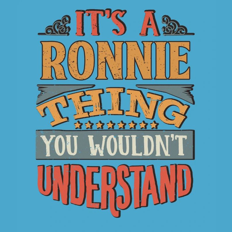 C’est une chose de Ronnie que vous ne comprendriez pas -
