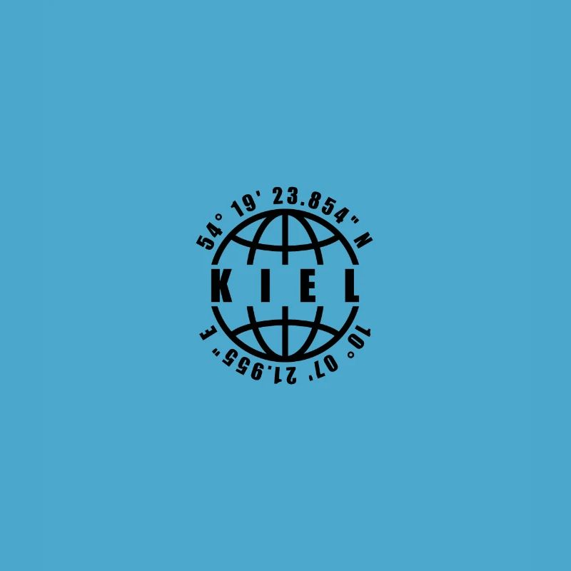 Kiel Coordinates Globe