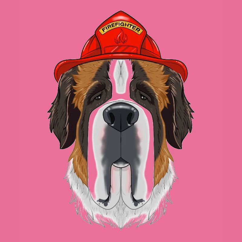 Pompier Saint Bernard Canine Handler I