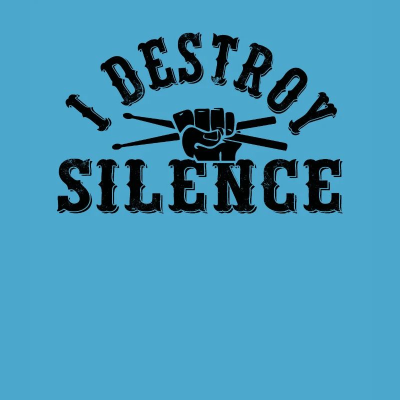 Ich zerstöre das Silence Drummer Batteriegeschenk