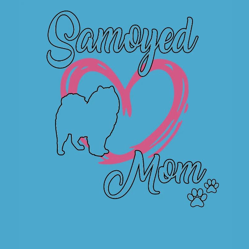 Samoyède Maman douce Samoyed maîtresse Gassi