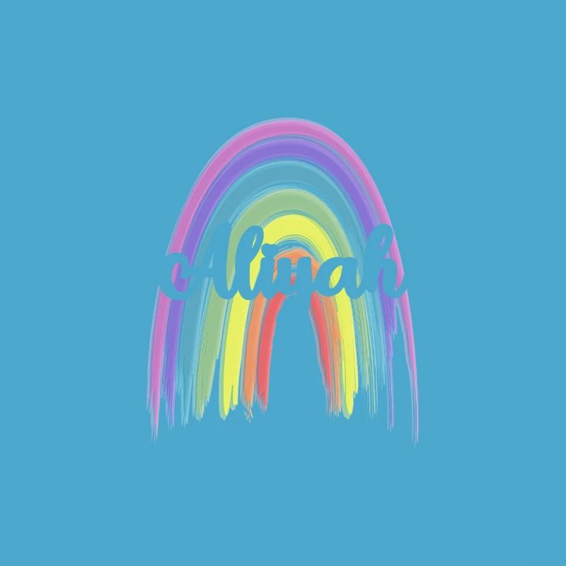 ALIYAH Rainbow Cursive