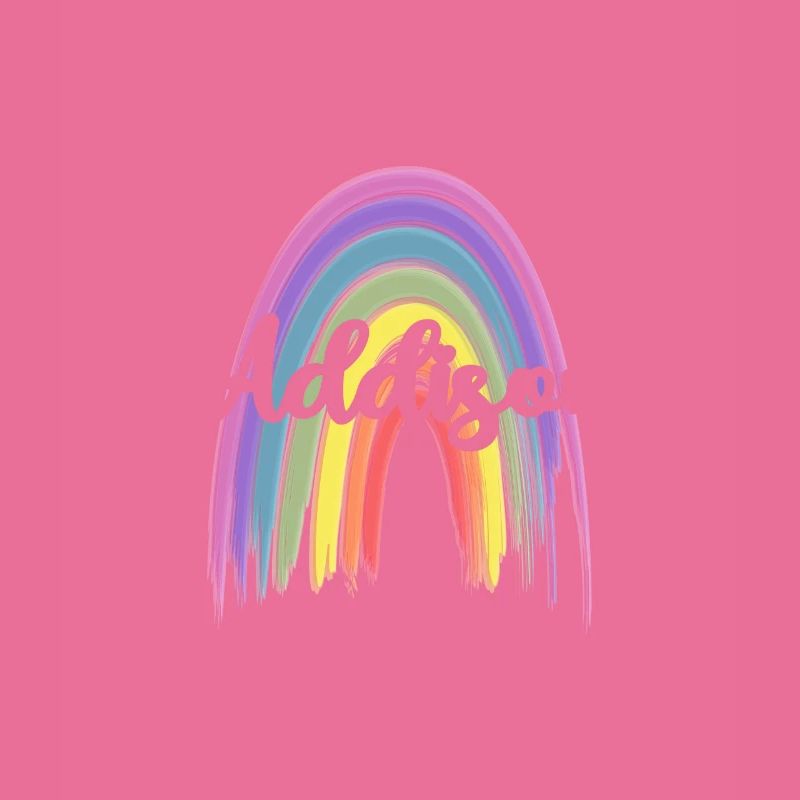 ADDISON Rainbow Cursive