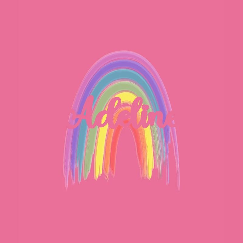 ADELINE Rainbow Cursive