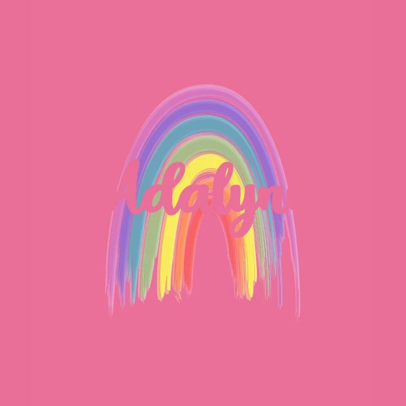 ANDREA Rainbow Cursive