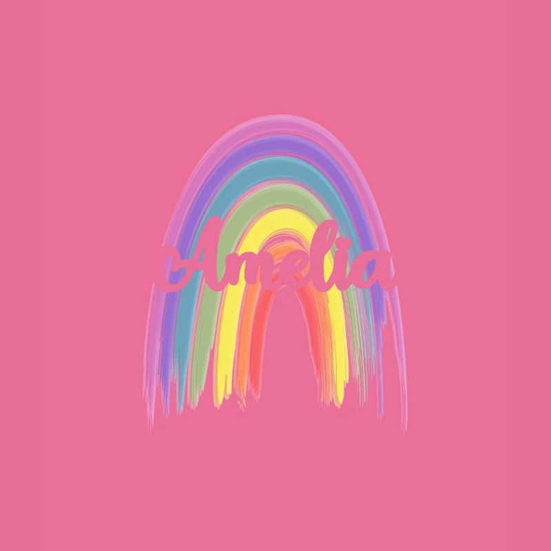 AMELIA Arc-en-ciel Cursive