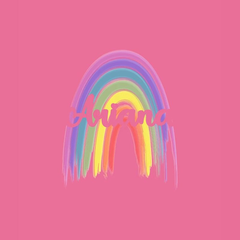 ARIANA Rainbow Cursive