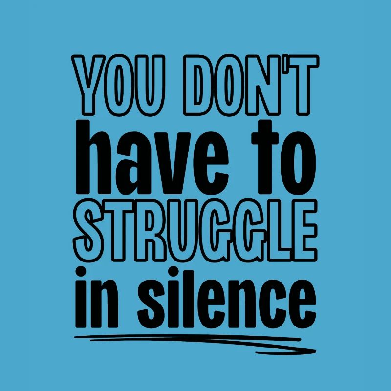 Vous n’avez pas à lutter en silence