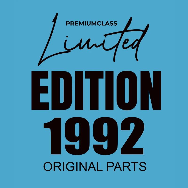 Édition limitée 1992
