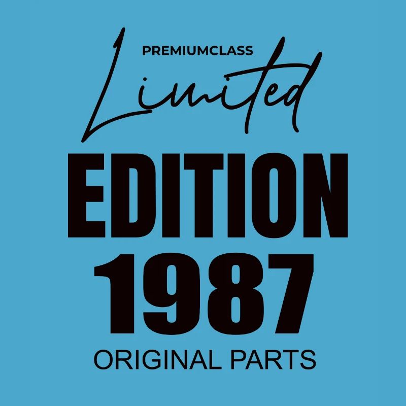 Édition limitée 1987