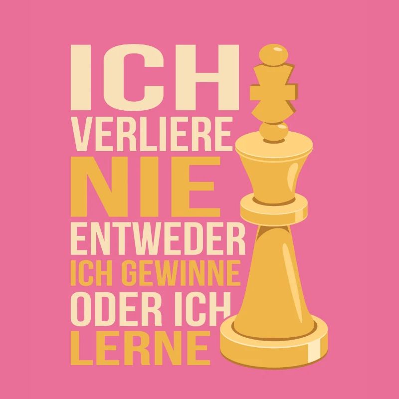 Ich verliere nie. Entweder ich gewinne oder ich le