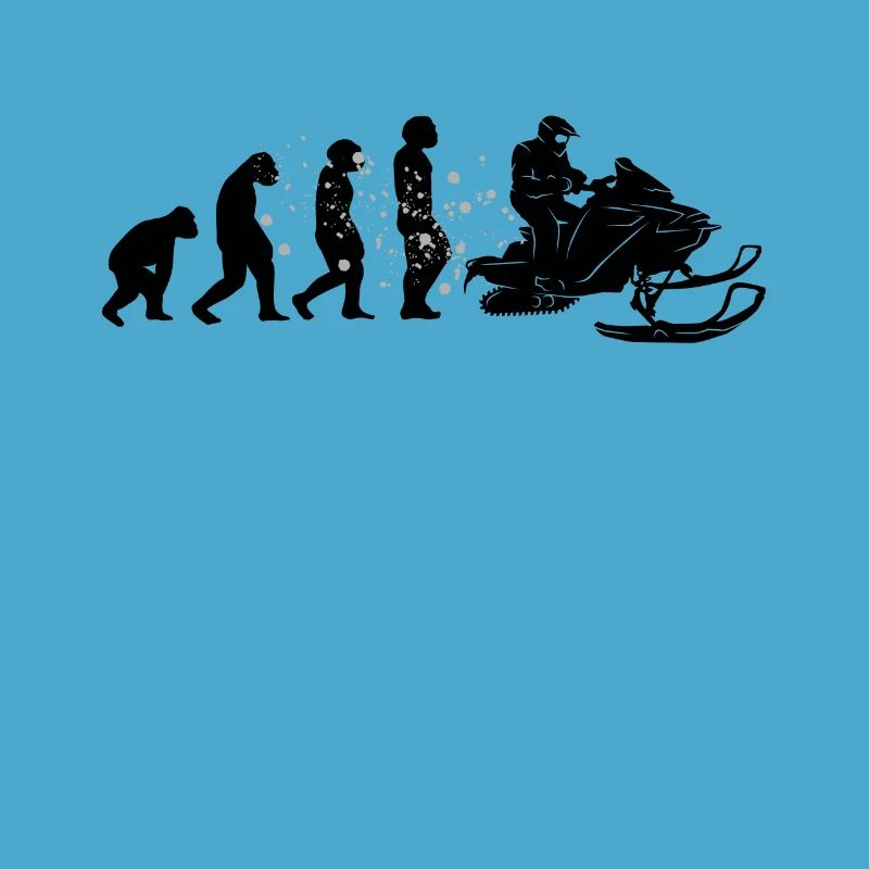Snowmobile driver Snowmobile Evolution
