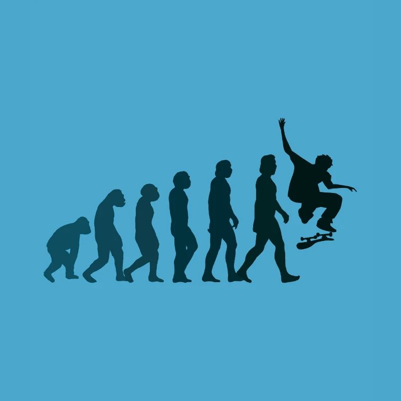 Skateboarder Skateboard Evolution
