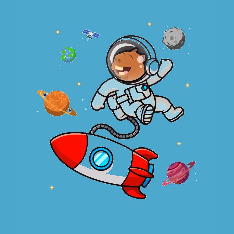 Astronaute capybara dans l’espace Drôle d’amant rongeur Jeu de mots