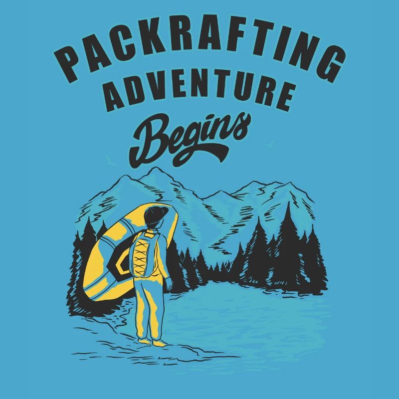 Packraft kayak Packraft rafting Paddle rafting