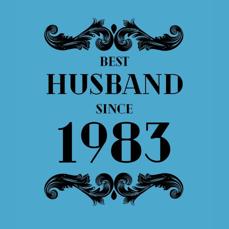 Bester Ehemann seit 1983 Hochzeitstag