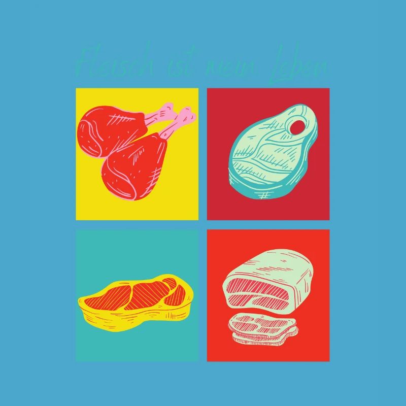 Meat eats life