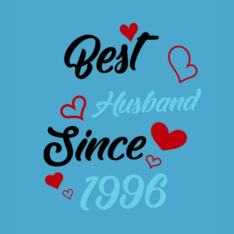 Bester Ehemann seit 1996 Hochzeit