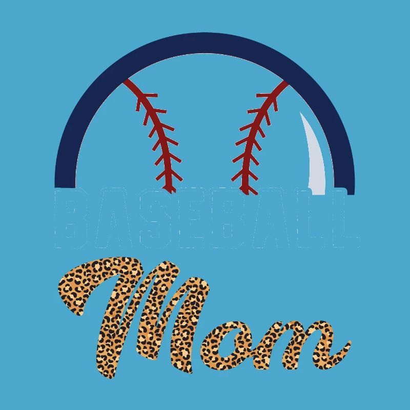 Baseball Mom Mutter Baseballspieler Muttertag