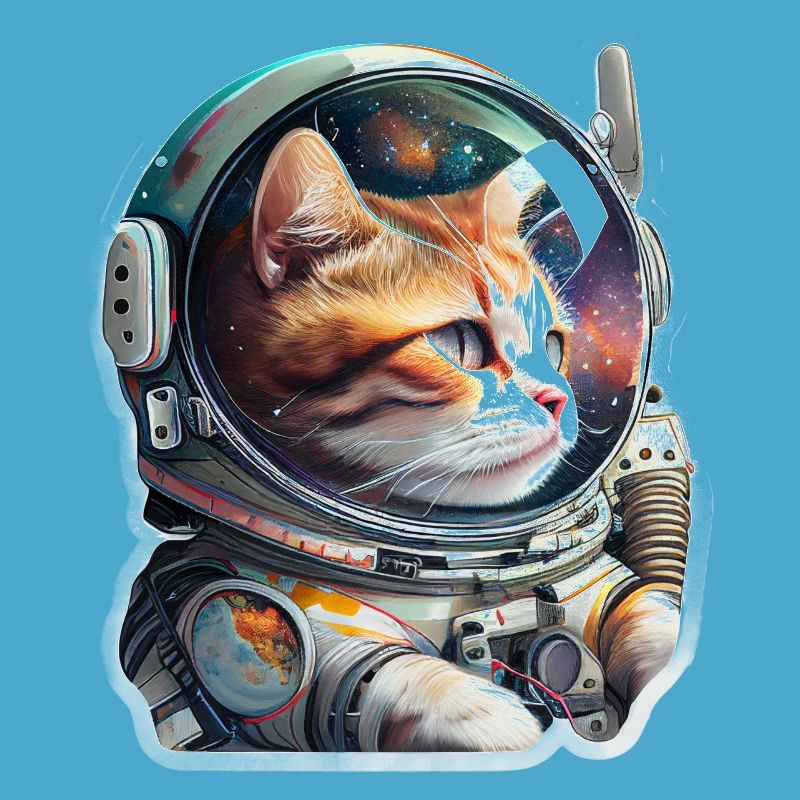 Chat dans l’espace, drôles de chats, Spacekitty !