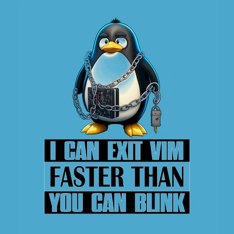 I Can Exit VIM Faster Than You Can Blink Linux Fun