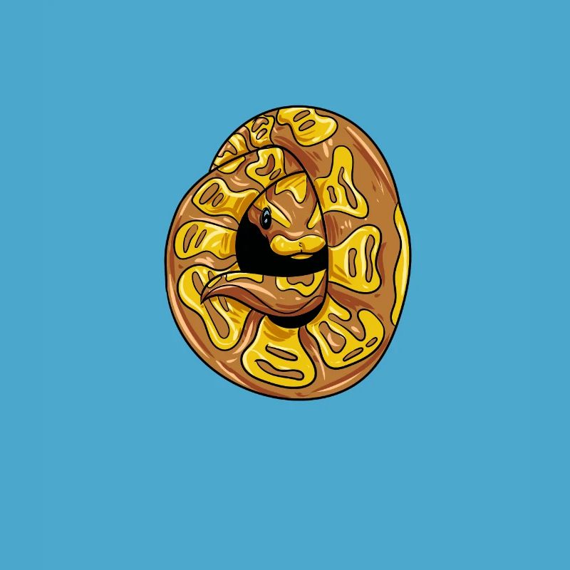 who loves banana ball python Design