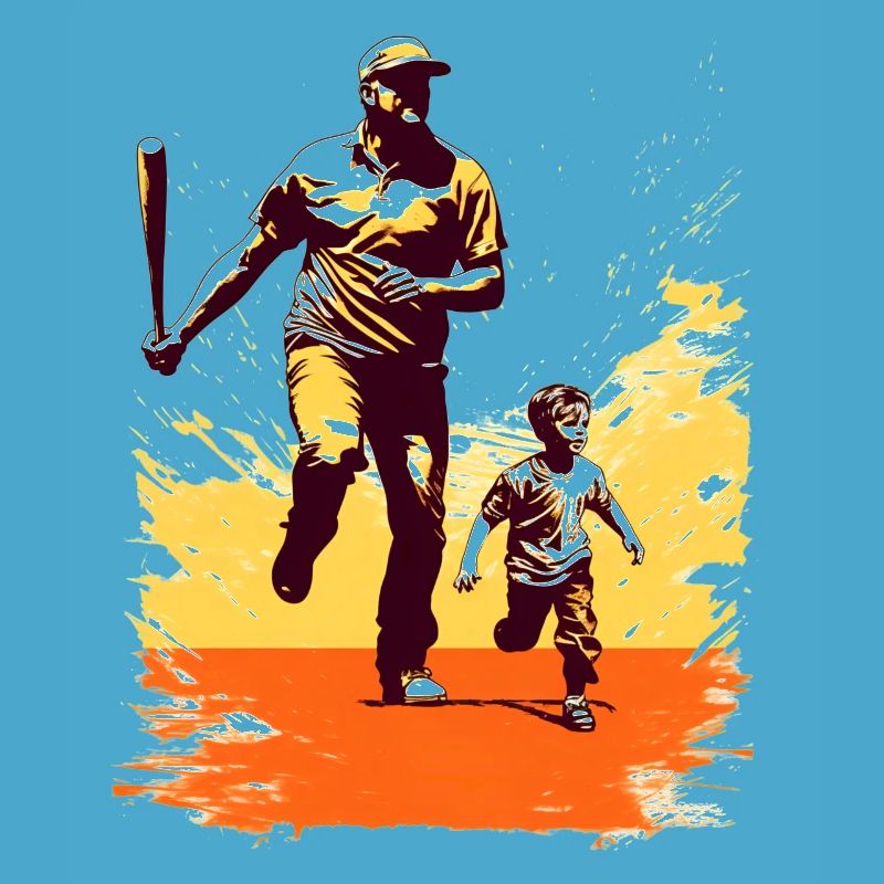 Baseball Vatertag Muttertag Geschenkidee