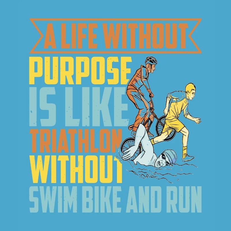C’est comme un triathlon sans vélo de natation et course 2