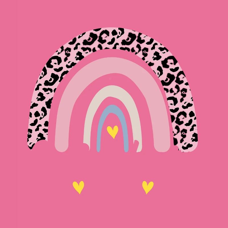 Große Schwester 2024 Boho Regenbogen Design