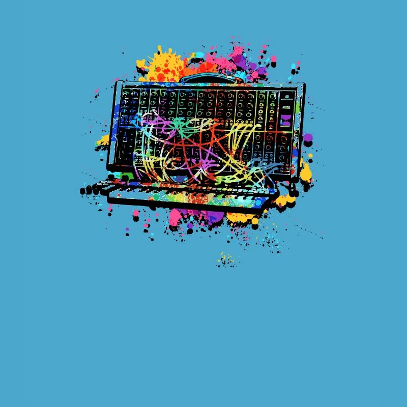 Synthesizer and drum machine - beat generation