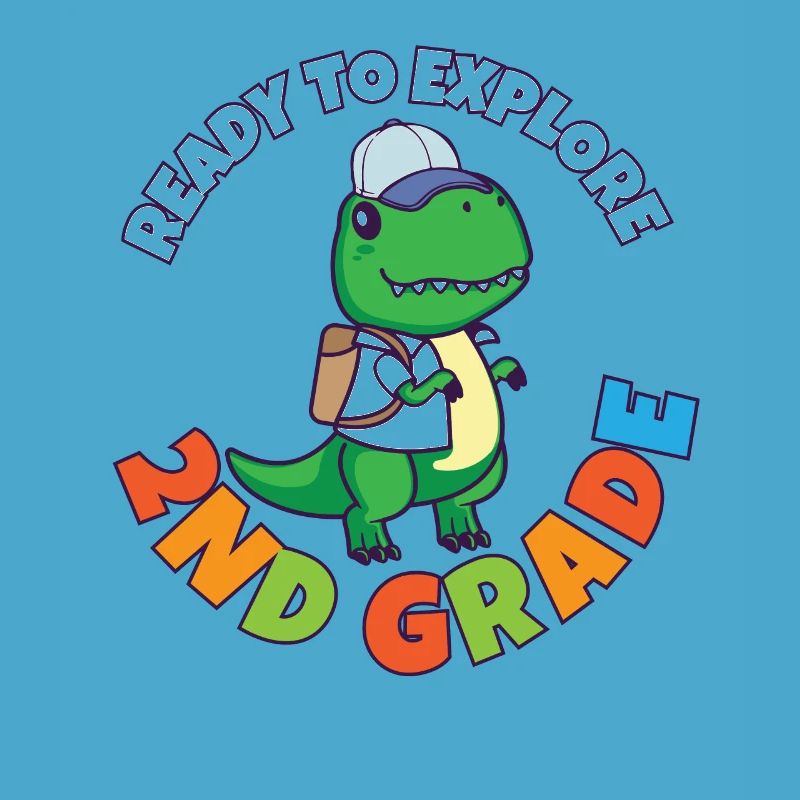 Back To School Day Ready to Explore 2nd Grade Trex