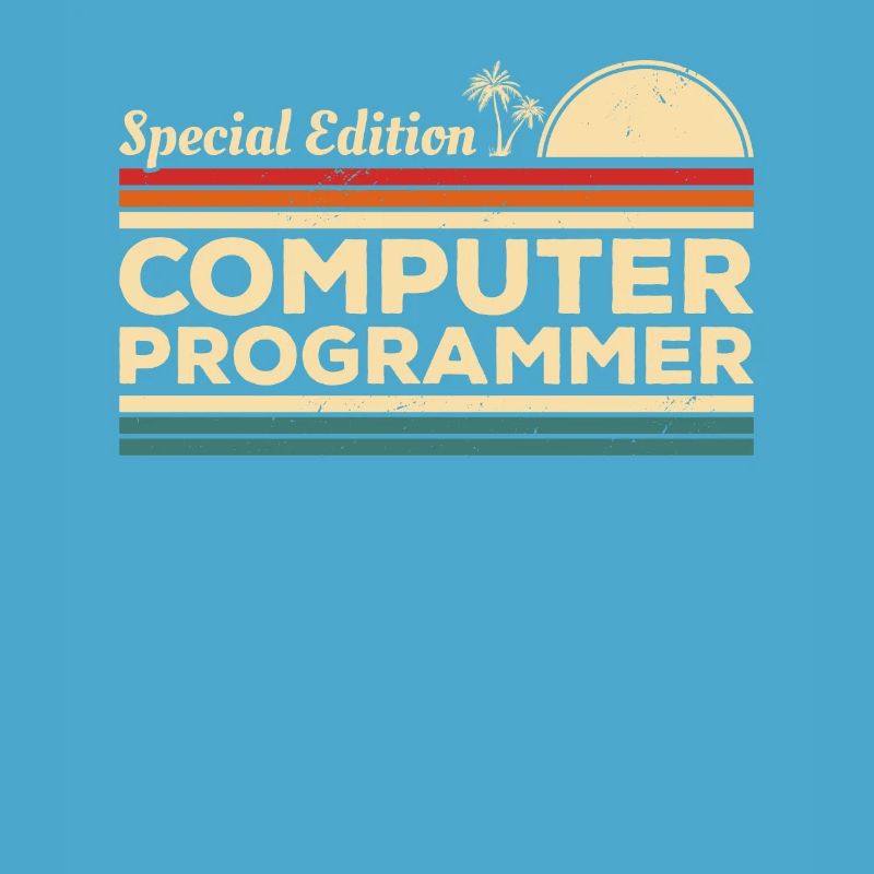 Retro Special Edition Computer Programmer