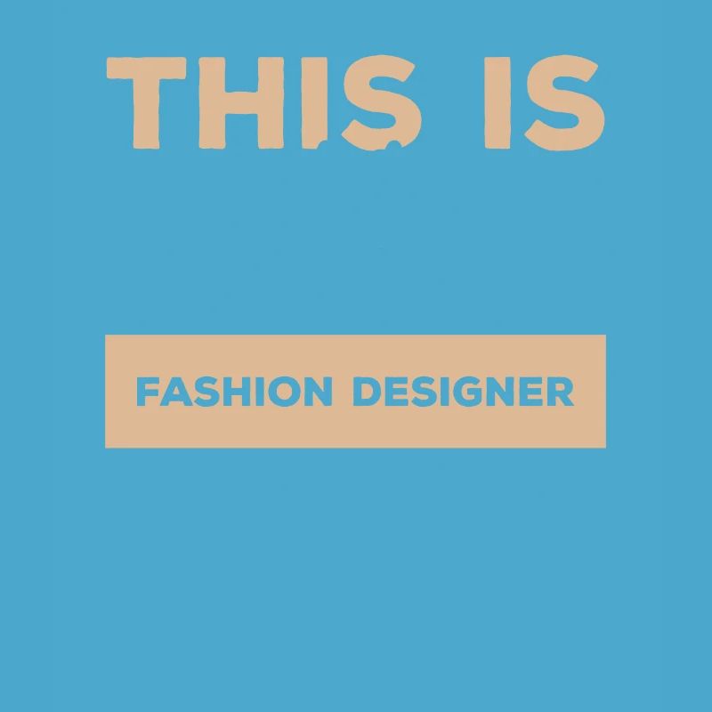 So sieht ein großartiger Modedesigner aus