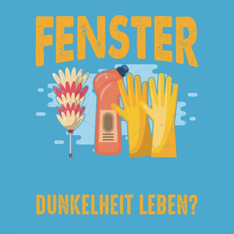 Fenster putzen oder in Dunkelheit leben