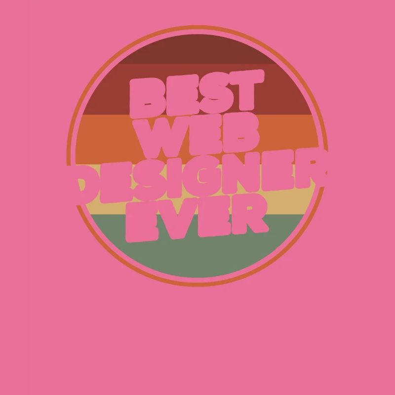 Vintage Best Web Designer Ever Programming